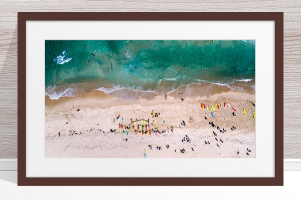 112 - Jason Mazur - 'Trigg Beach Surf Carnival' Dark Frame