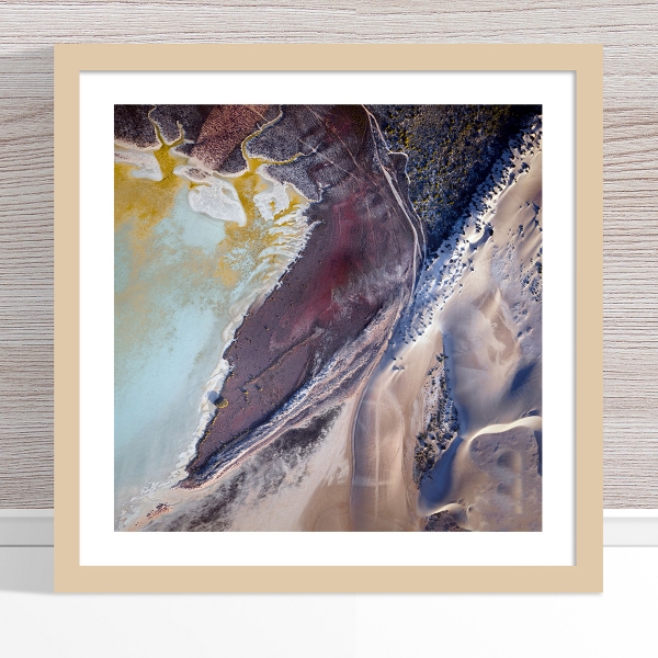 Chris Saunders - 'Aerial Coast 005' Light Frame