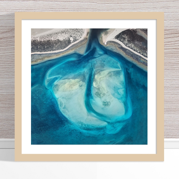 Chris Saunders - 'Aerial Coast 014' Light Frame