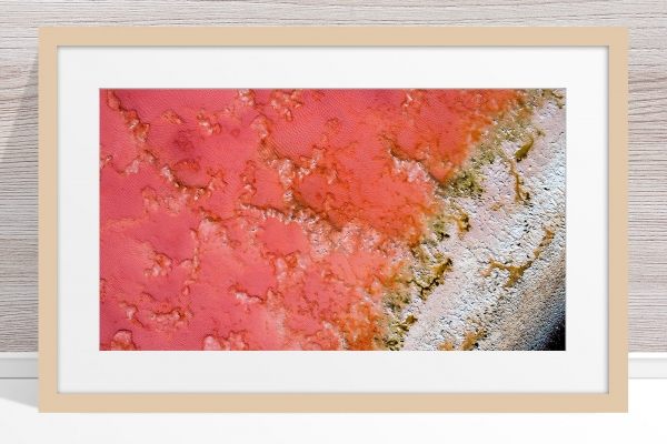 002 - Jason Mazur - 'Pink Lake, Port Gregory' Light Frame