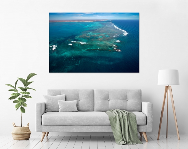 Jason Mazur - 'Ningaloo Reef, Coral Bay 014' in a room