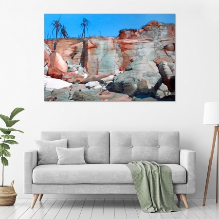 Maryann Devereux - 'Cape Leveque' in a room