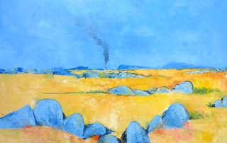 John Graham - 'Summer Landscape With Smoke'