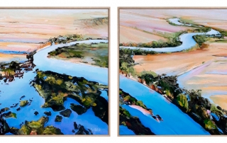Sandy Weule - 'Flood Waters I and II'