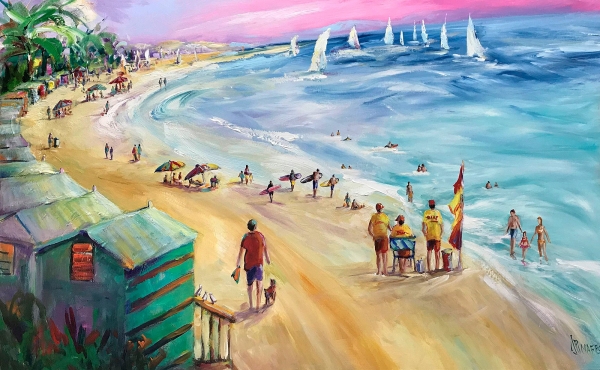 Ivana Pinaffo - 'At Brighton Beach'