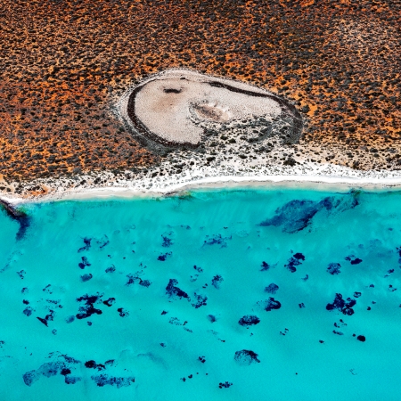 Shark Bay Aerial #7, Shark Bay WA
