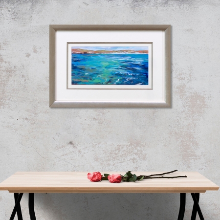 Rottnest Waters Framed on a wall