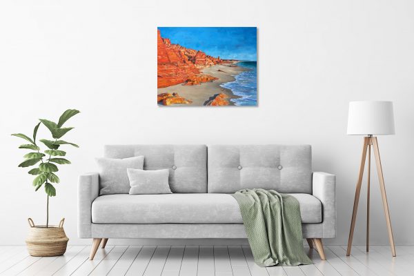 Composition 1, Cape Leveque in a room