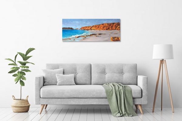 Composition 3, Cape Leveque in a room