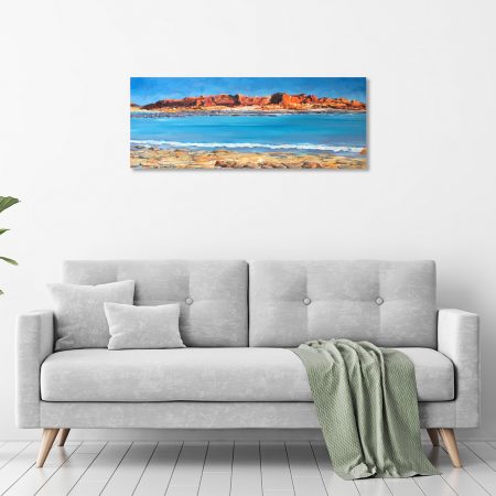 Composition 6, Cape Leveque in a room