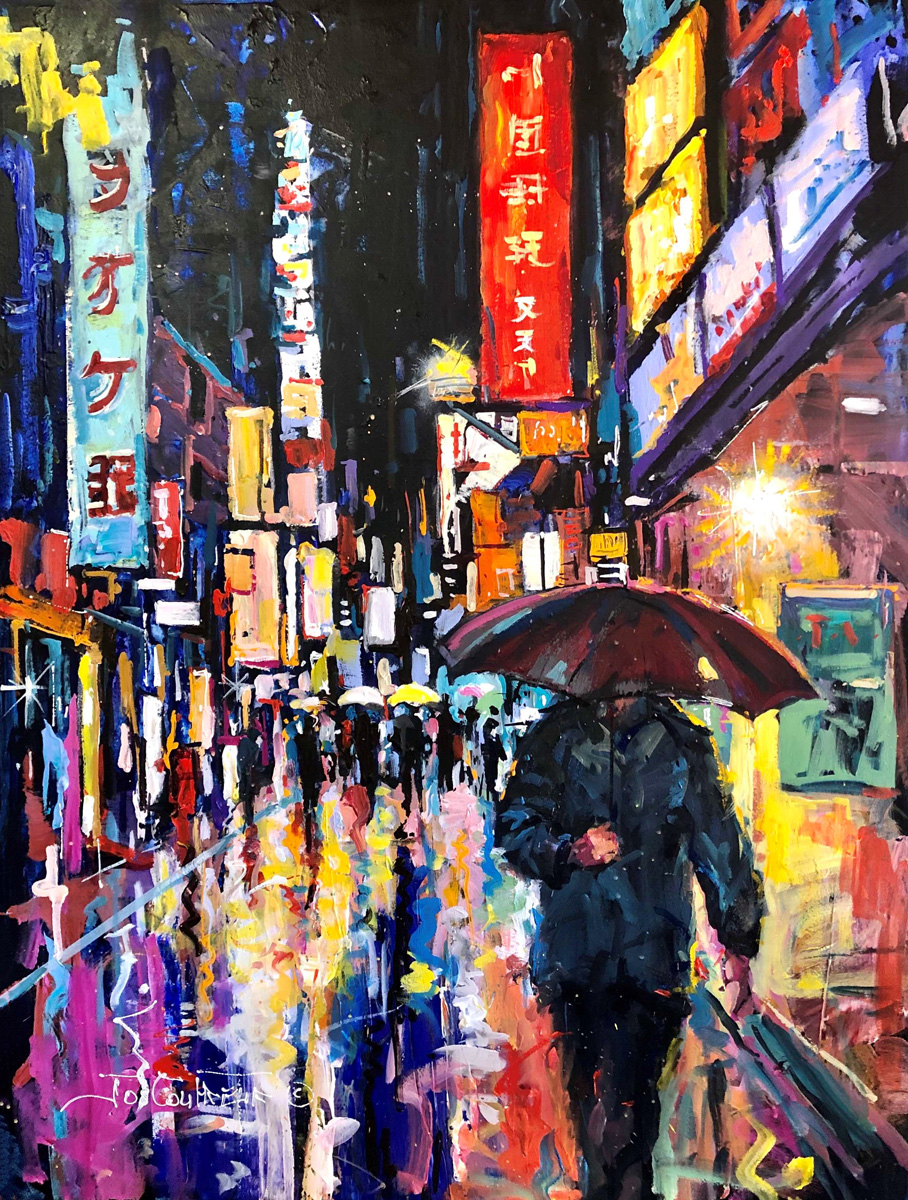 Tokyo In The Rain