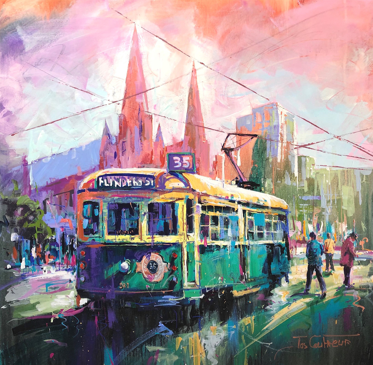Tram 35 Melbourne